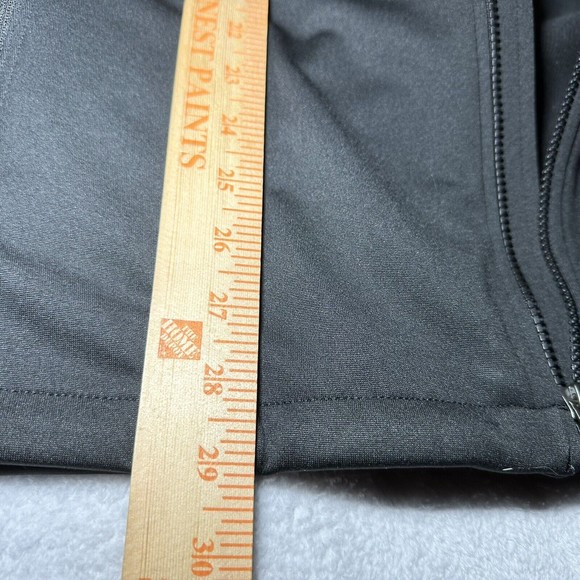 The North Face Men`s Windwall Jacket Black Softshell Full Zip Ski Hiking Sz XL - Picture 9 of 11